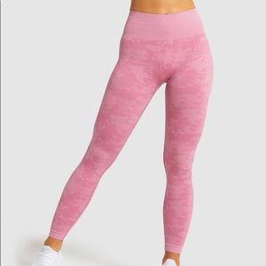 Gymshark pink camo leggings